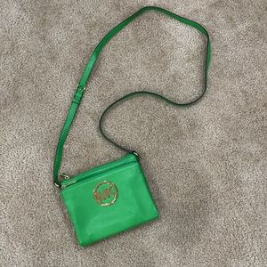 Michael Kors Green Crossbody
